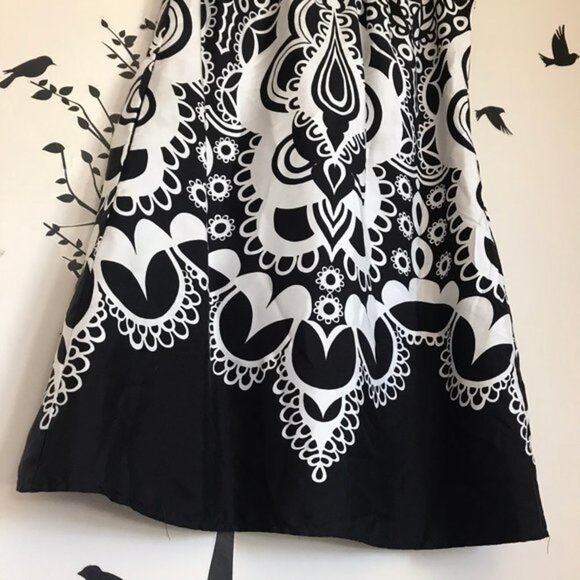 OASIS 100% SILK psychedelic tunic dress - Picture 2 of 7